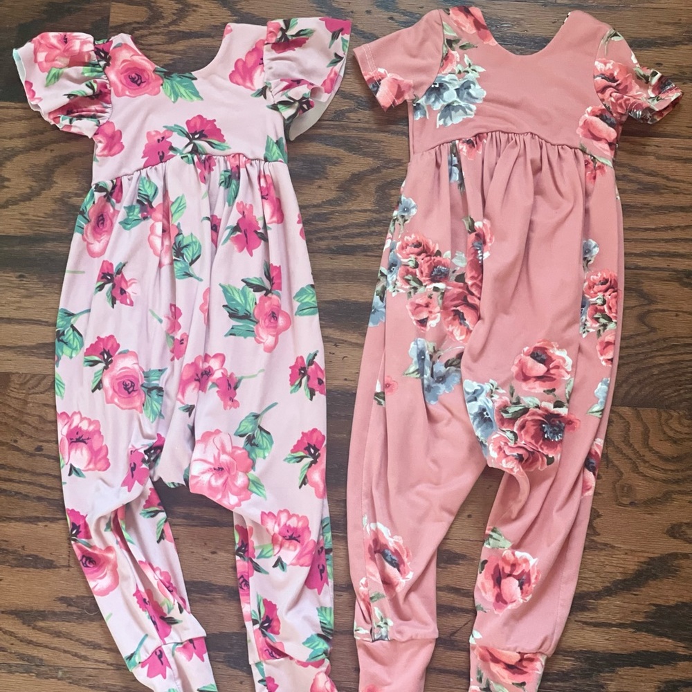 Toddler bubble romper lot 18-24 months